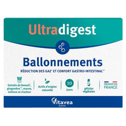 Vitavea Ultradigest Ballonnements 30 Gélules