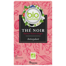 Vitavea Thé Noir Saveur Fruits Rouges Bio 20 Sachets