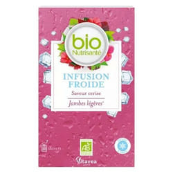 Vitavea Infusion Froide Jambes Légères Bio 20 Sachets