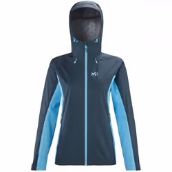 Veste Membrane Millet Fitz Roy Iii Orion Blue-light Blue Femme