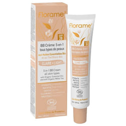 Florame BB Crème 5en1 SPF20 Bio 40 ml - Teinte : Claire