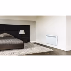Carrera Radiateur Électrique Lcd Céramique Blanc 1500W Nata, Vitrocéramique, Blanc, Acier, LCD, 1500 W, 770 mm