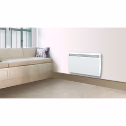Carrera Radiateur Électrique Lcd Céramique Blanc 2000W Nata, Vitrocéramique, Blanc, Acier, LCD, 2000 W, 920 mm