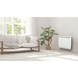 Carrera Radiateur Électrique Lcd Fonte + Film Blanc 1000W Cisco