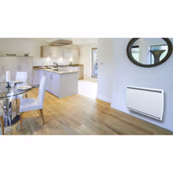 Carrera Radiateur Électrique Lcd Fonte + Film Blanc 1500W Cisco, Blanc, LCD, 1500 W, 780 mm, 140 mm, 580 mm