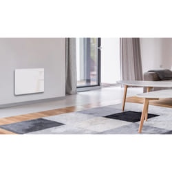Carrera Radiateur Panneau Rayonnant Lcd Aluminium Blanc 1000W Klaas
