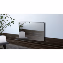 Carrera Radiateur Panneau Rayonnant Lcd Aluminium Miroir 1500W Klaas