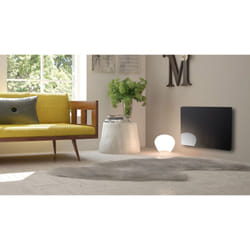 Carrera Radiateur Panneau Rayonnant Lcd Aluminium Noir 1000W Klaas