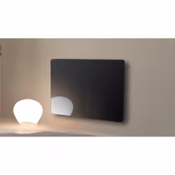 Carrera Radiateur Panneau Rayonnant Lcd Aluminium Noir 1000W Klaas