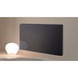 Carrera Radiateur Panneau Rayonnant Lcd Aluminium Noir 1500W Klaas