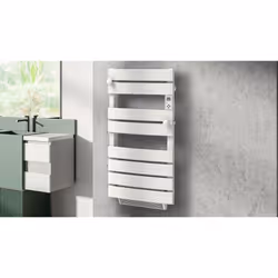 Carrera Sèche-Serviettes Avec Soufflerie Lcd Sans Fluide Blanc 1600W Pluton