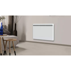 Carrera Radiateur Électrique Lcd Céramique + Film Blanc 1500W Moala