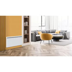 Carrera Radiateur Électrique Lcd Céramique + Film Blanc 2000W Moala