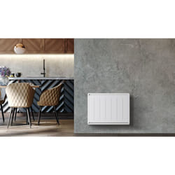 Carrera Radiateur Électrique Lcd Céramique + Film Blanc 1500W Indiana