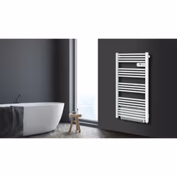 Carrera Sèche-Serviettes Avec Soufflerie Lcd Sans Fluide Blanc 1750W Saturne, 545 mm, 130 mm, 1135 mm, 11,3 kg