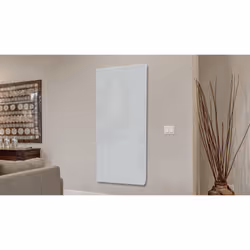 Carrera Radiateur Électrique Vertical Lcd Aluminium Blanc 1500W Klaas
