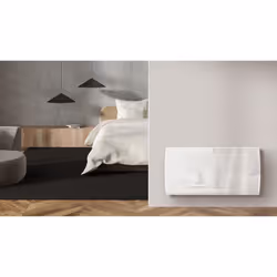 Carrera Radiateur Électrique Lcd Fonte Blanc 2000W Jarpa, Blanc, Acier, LCD, 2000 W, 940 mm, 105 mm