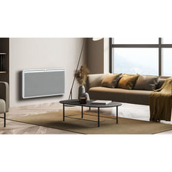 Carrera Radiateur Panneau Rayonnant Lcd Aluminium Blanc 1500W Logan