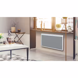 Carrera Radiateur Panneau Rayonnant Compact Lcd Aluminium Blanc 2000W Smart, Blanc, Acier, LCD, 2000 W, 750 mm, 125 mm