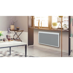 Carrera Radiateur Panneau Rayonnant Compact Lcd Aluminium Blanc 2000W Smart