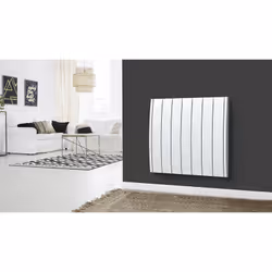 Carrera Radiateur Électrique Lcd Fonte Blanc 1500W Jeyo, Blanc, Aluminium, LCD, 1500 W, 600 mm, 140 mm