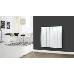 Carrera Radiateur Électrique Lcd Fonte Blanc 1500W Jeyo