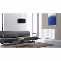 Carrera Radiateur Électrique Lcd Céramique Blanc 2000W Jada, Vitrocéramique, Blanc, Aluminium, LCD, 2000 W, 750 mm