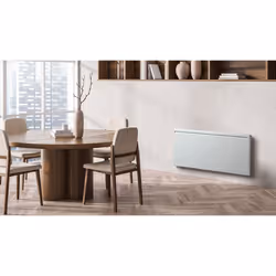 Carrera Radiateur Électrique Lcd Céramique Blanc 2000W Uno, Vitrocéramique, Blanc, Acier, LCD, 2000 W, 900 mm