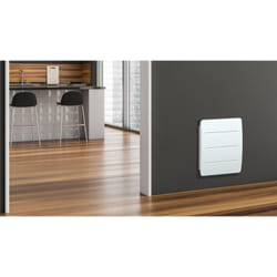 Carrera Radiateur Électrique Lcd Fonte + Film Blanc 1000W Kairos