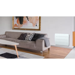 Carrera Radiateur Électrique Lcd Fonte + Film Blanc 2000W Kairos