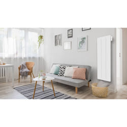 Carrera Radiateur Électrique Vertical Lcd Céramique Blanc 1500W Yox Vertical