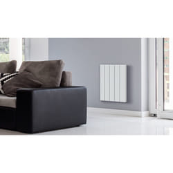 Carrera Radiateur Électrique Lcd Céramique Blanc 1000W Nelia Compact