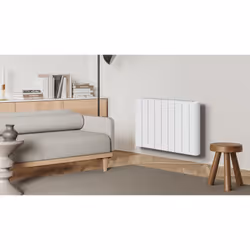 Carrera Radiateur Électrique Lcd Céramique Blanc 2000W Nelia Compact, Vitrocéramique, Blanc, Aluminium, LCD, 2000 W, 740 mm