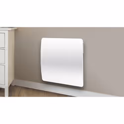 Carrera Radiateur Électrique Tactile Fonte + Film Blanc 1500W Sixty