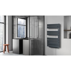 Carrera Sèche-Serviettes Avec Soufflerie Lcd Sans Fluide Gris Anthracite 1750W Venus