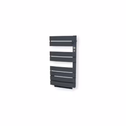 Carrera Sèche-Serviettes Avec Soufflerie Lcd Sans Fluide Gris Anthracite 1750W Venus