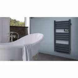 Carrera Sèche-Serviettes Avec Soufflerie Lcd Sans Fluide Gris Anthracite 1500W Arrow