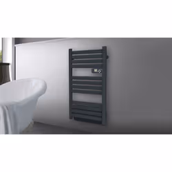 Carrera Sèche-Serviettes Avec Soufflerie Lcd Sans Fluide Gris Anthracite 1500W Arrow