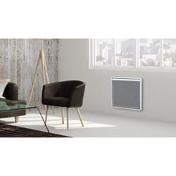 Carrera Radiateur Panneau Rayonnant Léger Compact Lcd Aluminium Blanc 500W Smart