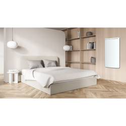 Carrera Radiateur Électrique Vertical Lcd Céramique Blanc 1500W Uno Vertical