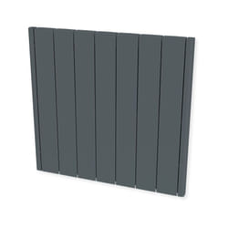Carrera - Radiateur Électrique lcd Céramique Gris Anthracite 1500W jada
