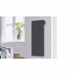 Carrera Radiateur Électrique Vertical Lcd Céramique Gris Anthracite 1500W Yox Vertical
