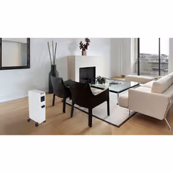 Carrera Radiateur Électrique Lcd Céramique Blanc 1500W Mobile