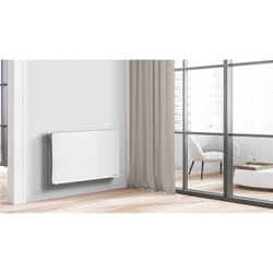 Carrera Radiateur Électrique Lcd Céramique + Film Blanc Gris 1500W Dakota