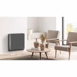 Carrera Radiateur Électrique Lcd Céramique + Film Gris Blanc 1000W Dakota, Vitrocéramique, Gris, Blanc, Acier, LCD, 1000 W, 5 ...