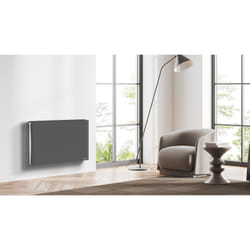 Carrera Radiateur Électrique Lcd Céramique + Film Gris Blanc 1500W Dakota
