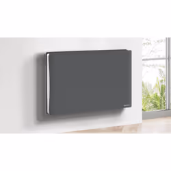 Carrera Radiateur Électrique Lcd Céramique + Film Gris Blanc 1500W Dakota
