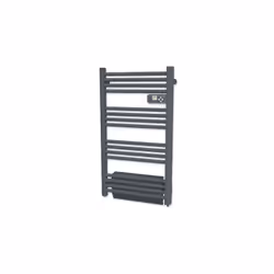 Carrera Sèche-Serviettes Avec Soufflerie Lcd Sans Fluide Gris Anthracite 1500W Saturne