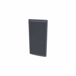 Carrera Radiateur Panneau Rayonnant Vertical Lcd Aluminium Gris Anthracite 2000W Logan Vertical