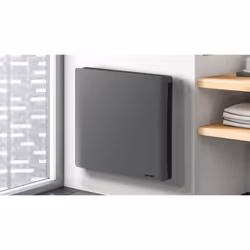 Carrera Radiateur Électrique Lcd Céramique + Film Gris Noir 1000W Dakota